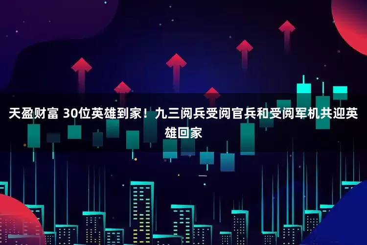 天盈财富 30位英雄到家！九三阅兵受阅官兵和受阅军机共迎英雄回家